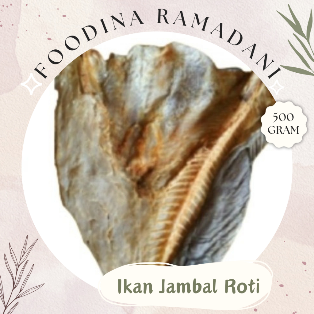 

IKAN JAMBAL Roti Ikan Asin - Salted Fish Fresh [ Berat 500gr ] Harga Per 0,5 Kg