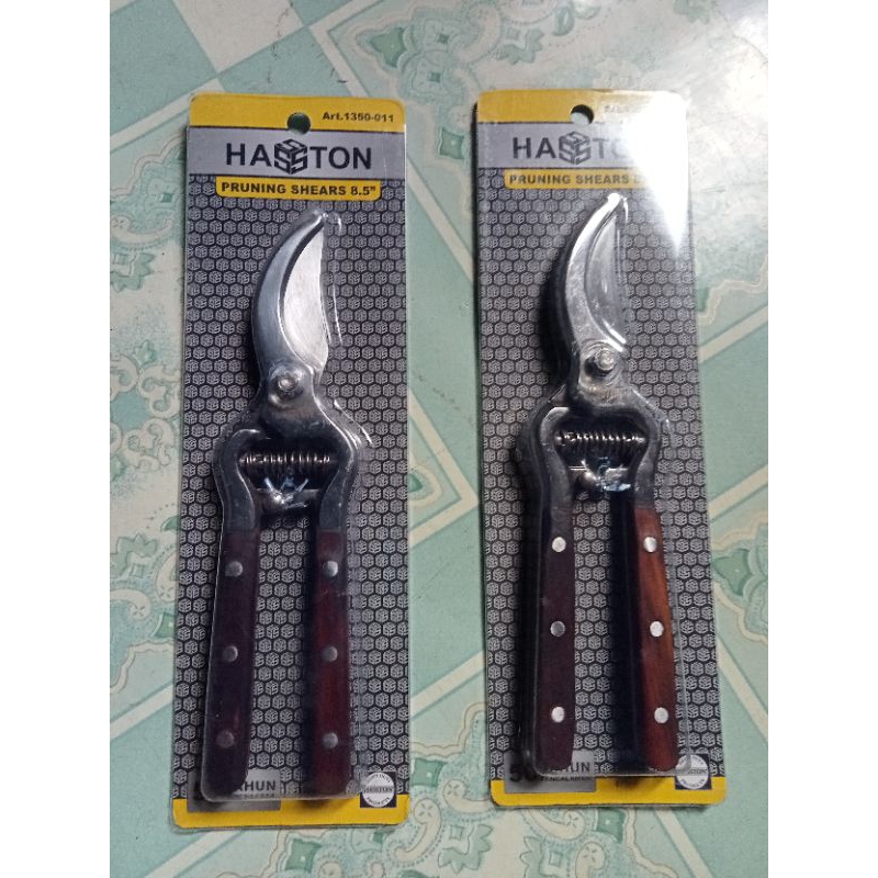 Hasston Gunting Dahan Gg Kayu Potong Ranting Daun Bunga Stek 1350-011 Berkualitas