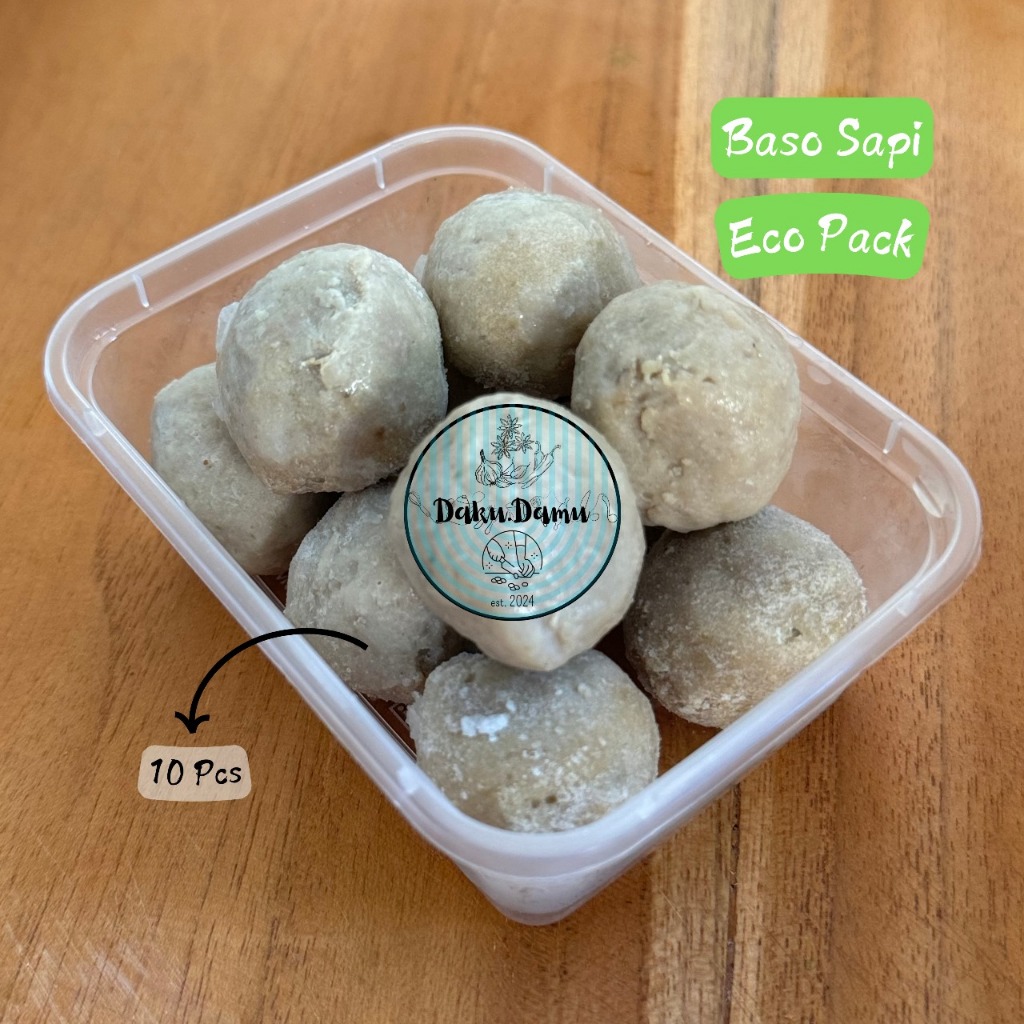 

KIRIM INSTANT/SAMEDAY Baso Sapi Beku / Frozen 10 Pcs