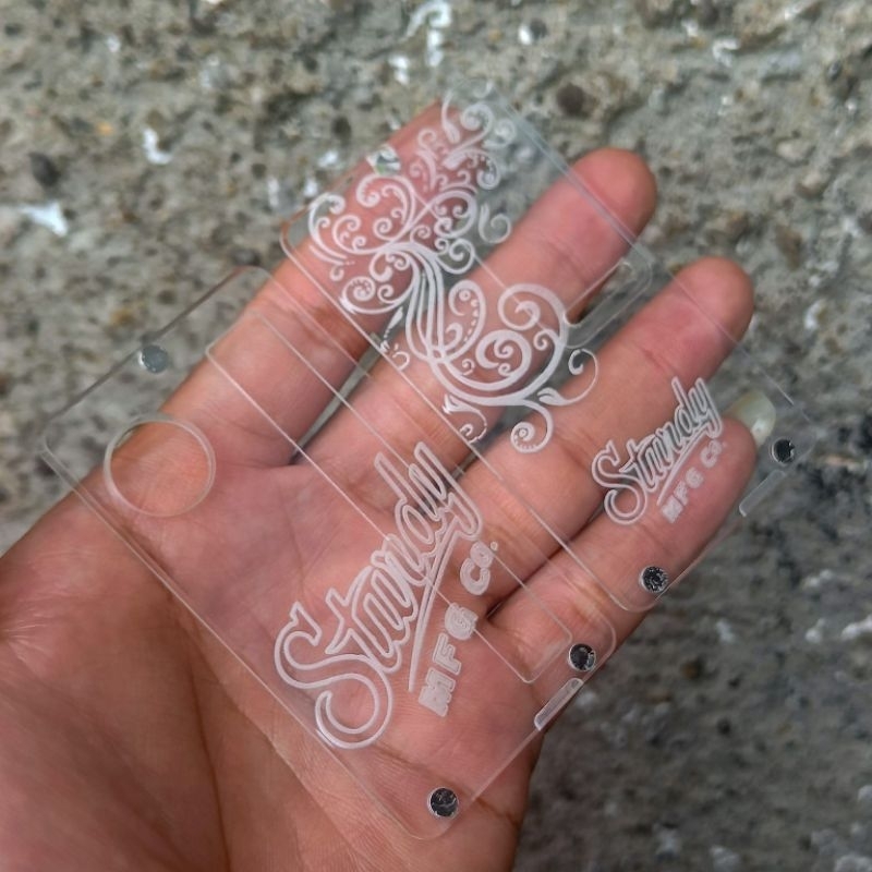 

Clear Panel Acrylic DOT V2