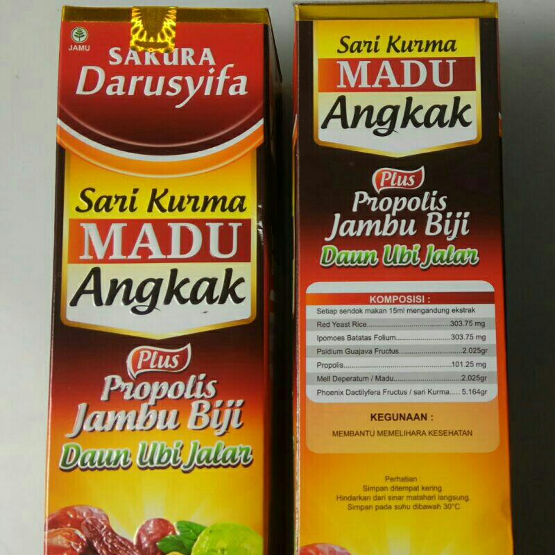 

Sari Kurma Madu Angkak BPOM