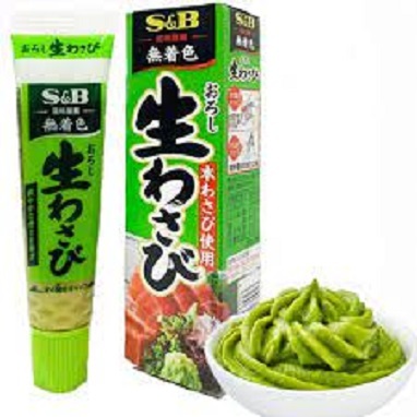 

S&B Wasabi Pasta Gluten Free Hot Tube/Wasabi Prepared Tube 90gr Product of Japan