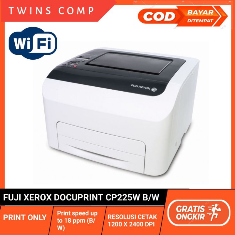 Fuji Xerox DocuPrint CP225w Printer Warna Laser