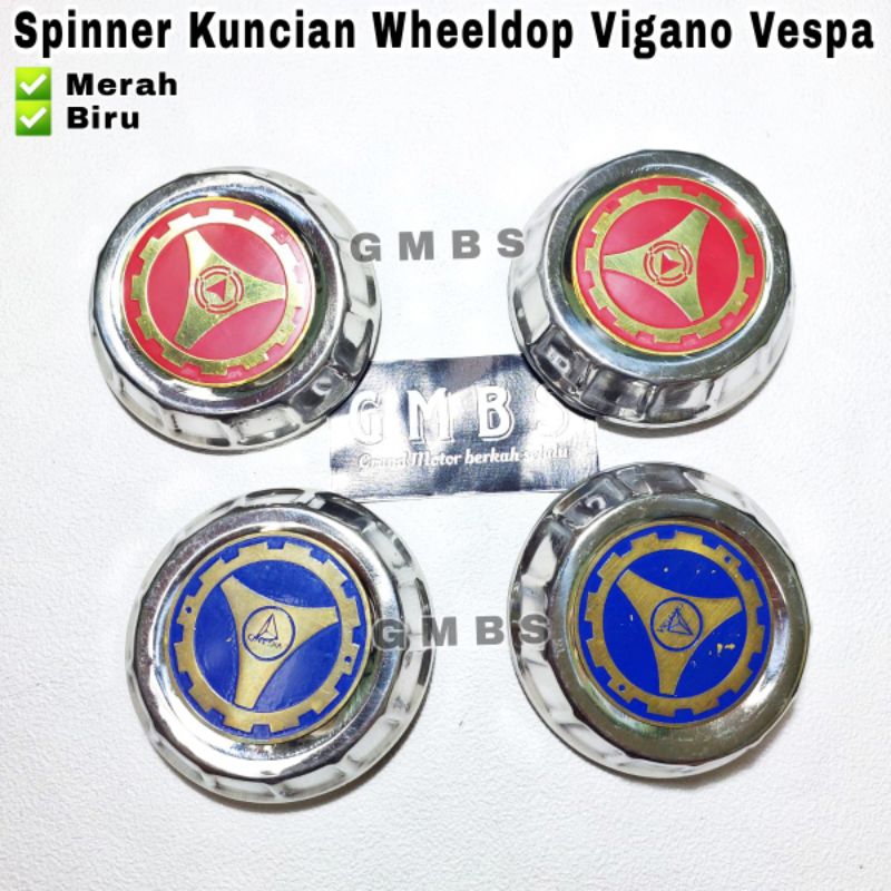 Spinner Kuncian Kitiran Wheeldop Vigano Vespa Lambretta