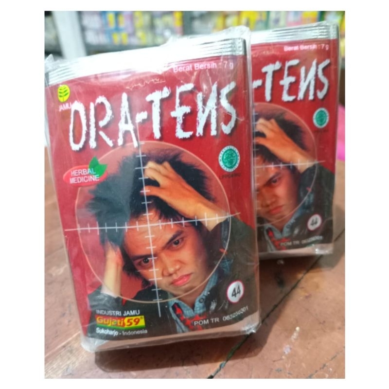 

Jamu Jawa Darah Tinggi ORA-TENS Gujati59 isi 10 sachet.