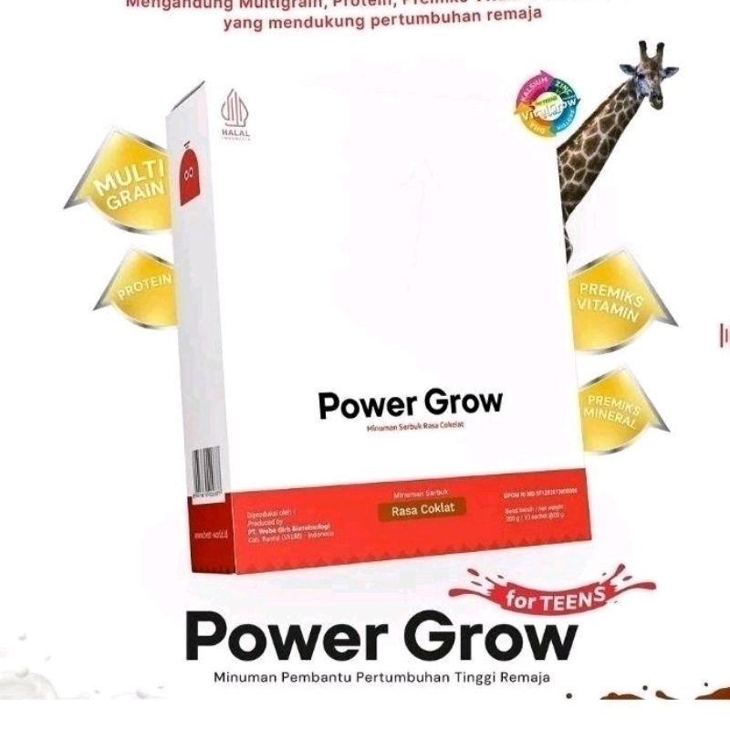 

SUSU POWER GROW 100% ORIGINAL Dewasa Dan Anak-anak (PENINGGI BADAN)