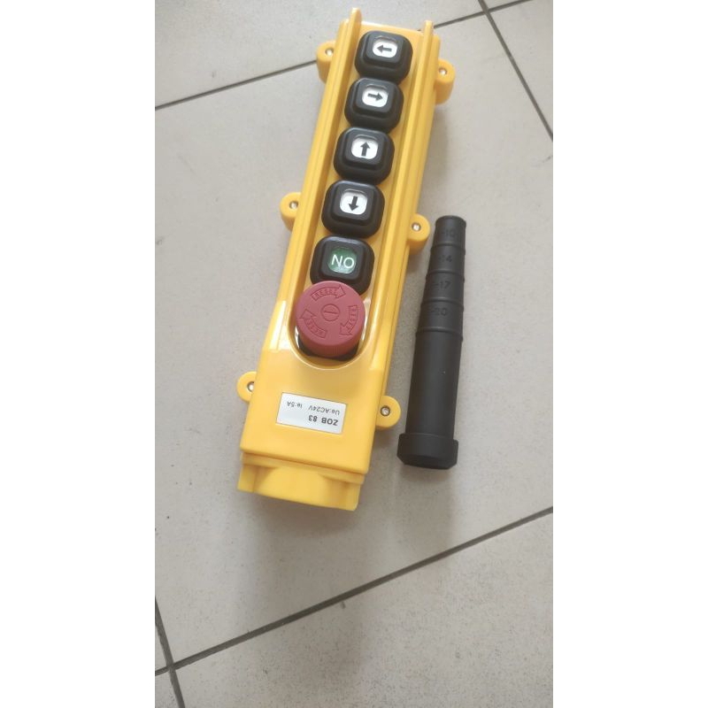 Remot Control Hoist Crane Electric 6 tombol push button Swicth