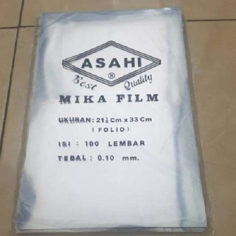 

C8HSH4986 Plastik Mika Jilid Sampul Buku COVER MIKA UKURAN A4 Tebal 1 mm PAK 1 LEMBAR