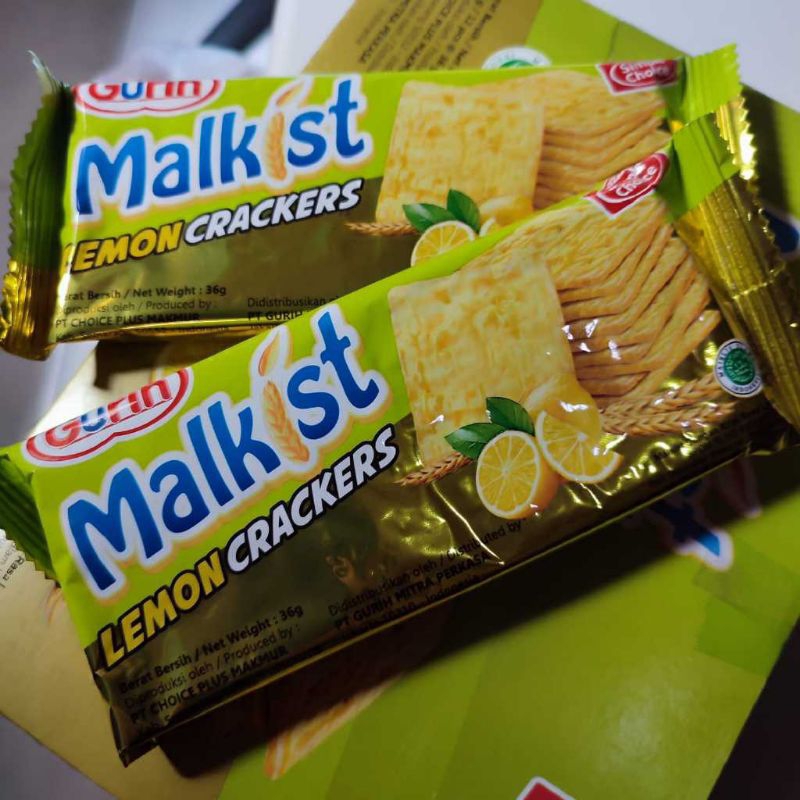 

Malkist biskuit cream lemon crackers 36gr