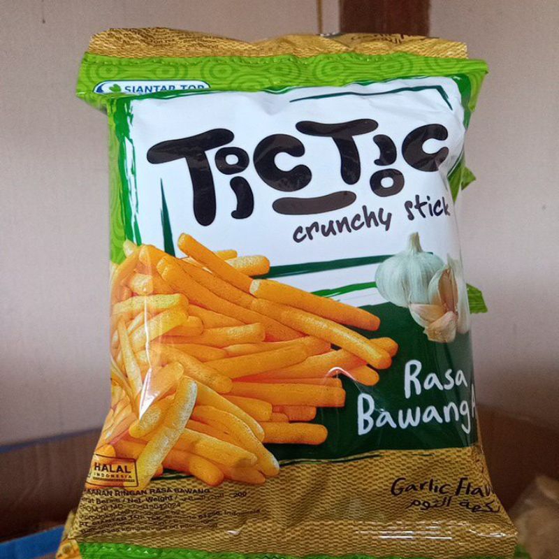 

Tic Tic Crunchy Stick Rasa Bawang 10pcs