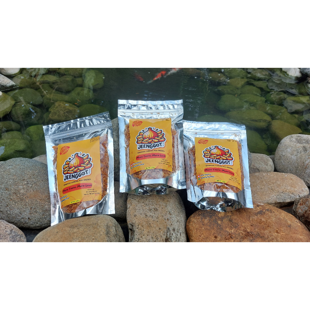 

[Paket Borong isi 3] Bawang Goreng Brebes Premium / Cemilan siap makan / Topping /