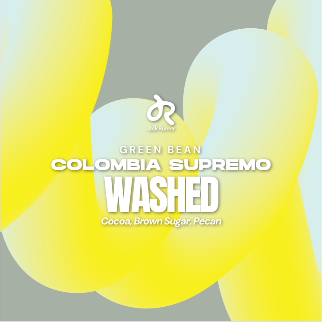 

COLOMBIA SUPREMO WASHED GREEN BEANS 1KG