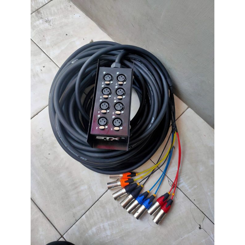 kabel snake 8 chanel lengkap dan berkualitas