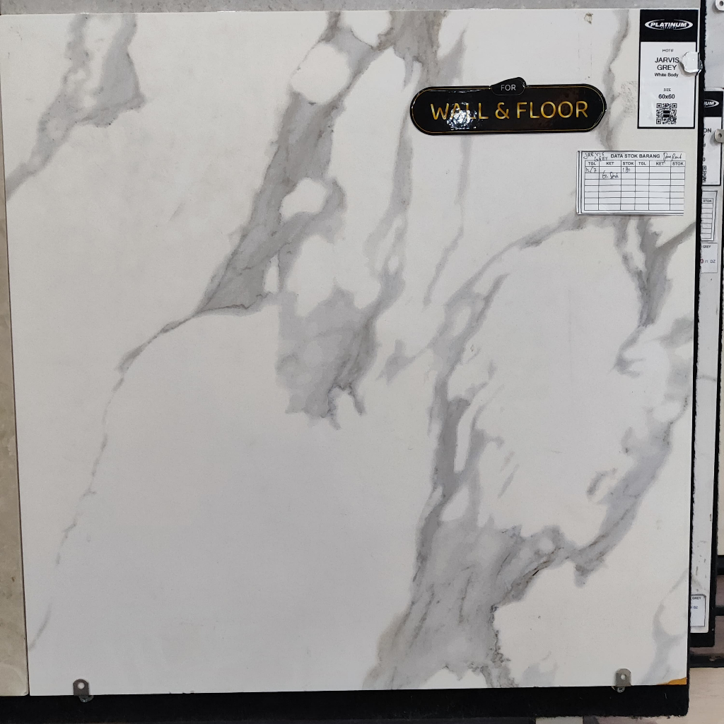 Keramik Lantai Kasar 60x60 Platinum Jarvis Grey