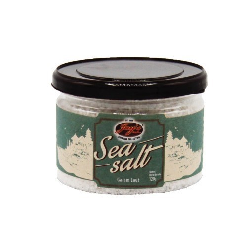 

Jay's Sea Salt Original 120 gr Garam Laut Kasar Natural Daging Steak