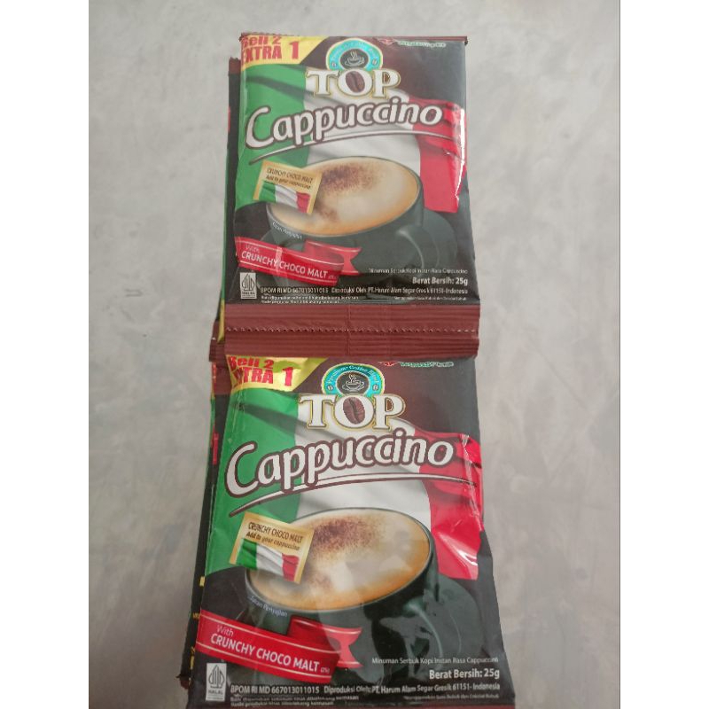 

top cappucino 1 renteng 15pcs