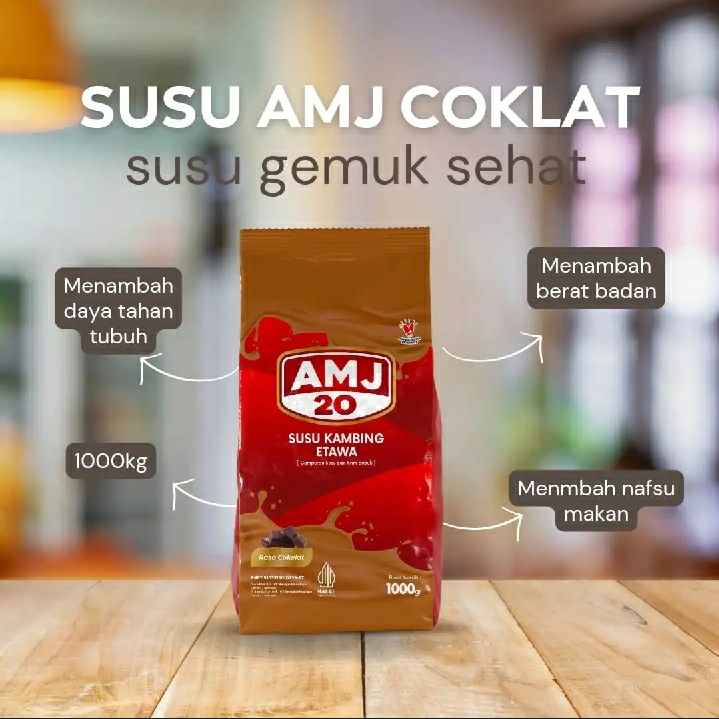 

SUSU KAMBING ETAWA AMJ20 1KG COKLAT