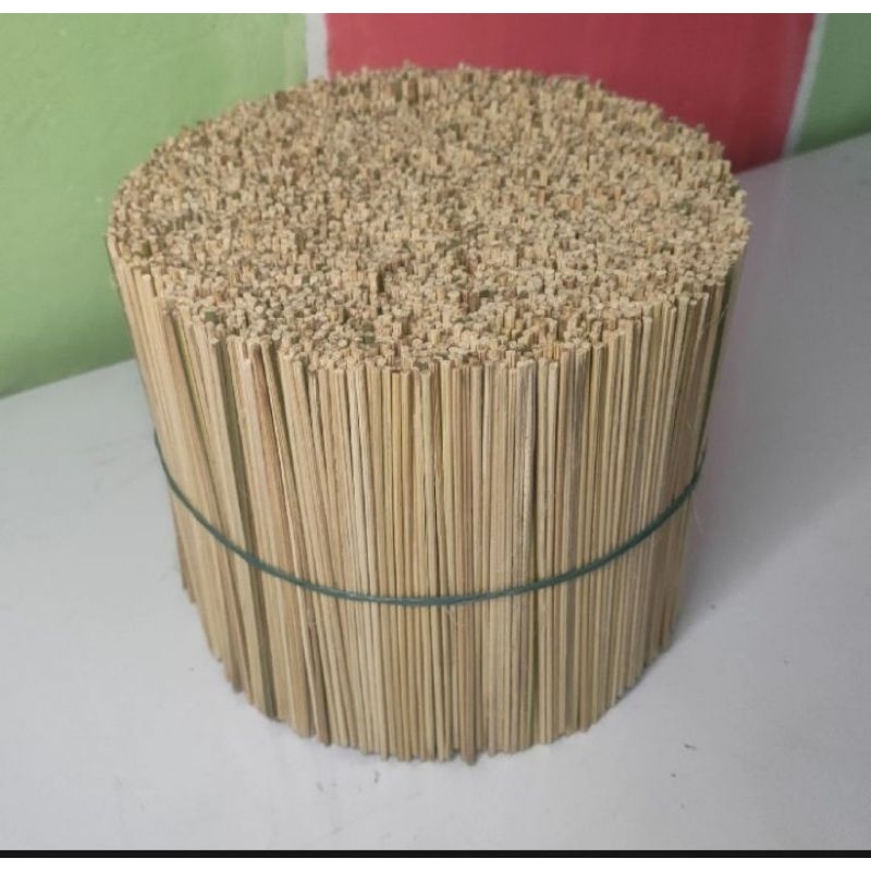 2 kg tusuk bambu uk 15 cm halus tumpul/tusuk cilok/pentol