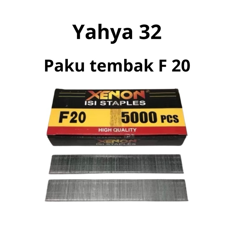 

Isi Staples / Paku Tembak Angin Air Nailer Refill F20, F25 dan F30