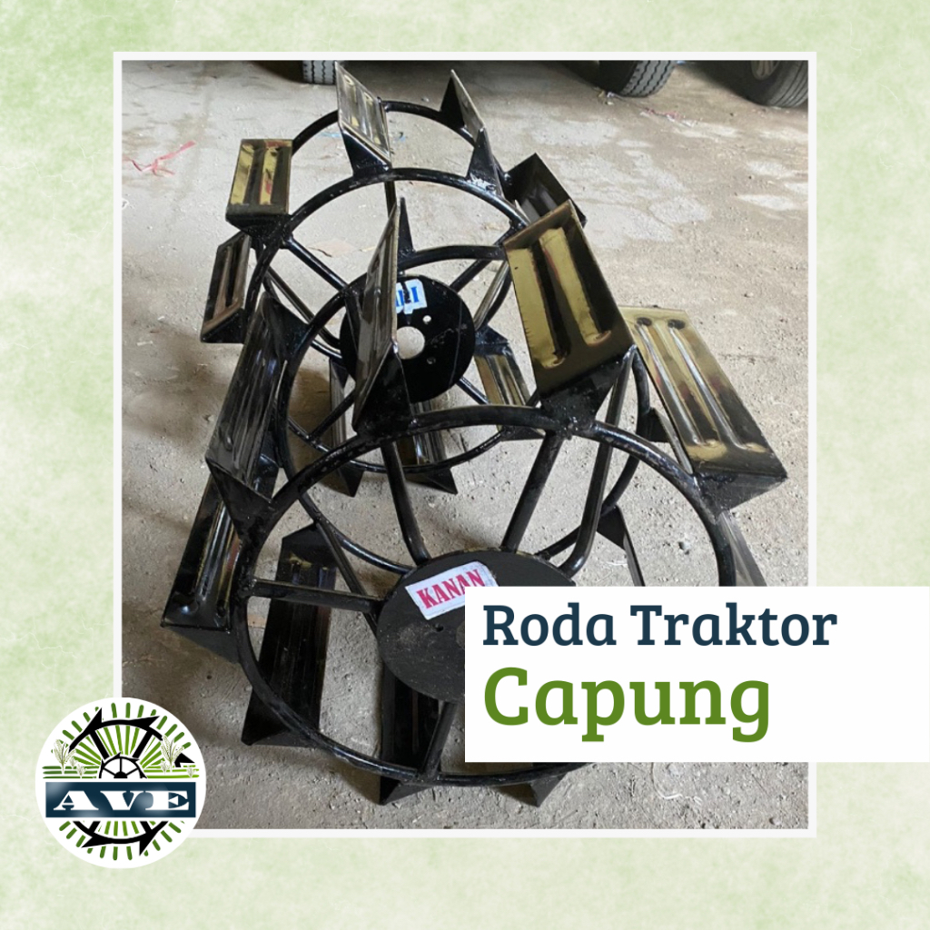 Roda Besi Traktor Capung
