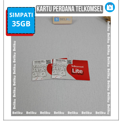 Kartu Perdana Kuota Simpati / Telkomsel 35 GB TERMURAH