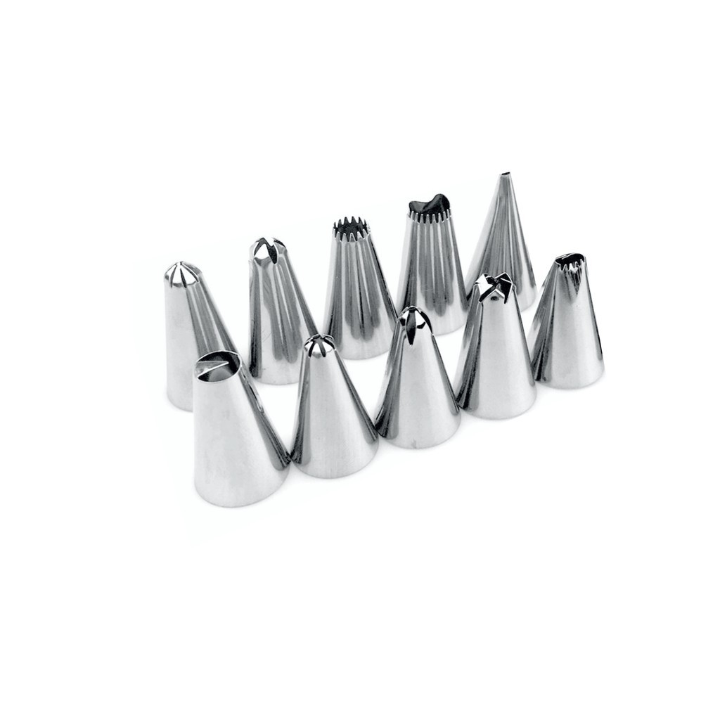 Spuit Kue Cetakan Kue Semprit Aneka Bentuk Isi 10 Pcs Bahan Almunium Alat Hias Baking Patisserie Per