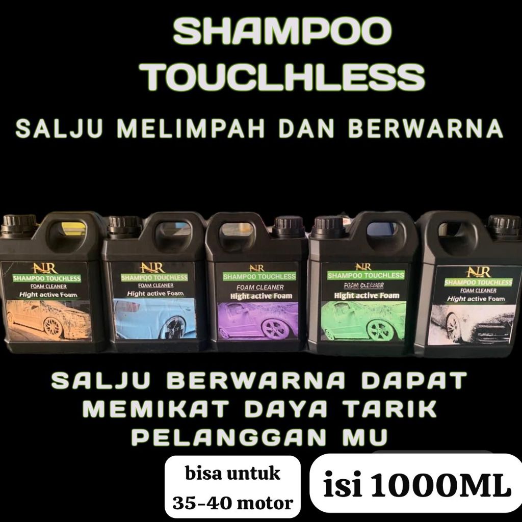 shampoo toucless cuci motor tanpa sentuh sabun cuci motor mobil