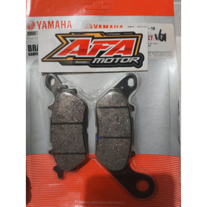 DISC PAD KAMPAS REM DEPAN VIXION MIO SMILE MIO J REM BELAKANG N MAX YGP 3C1-F5805-10 ORI YAMAHA