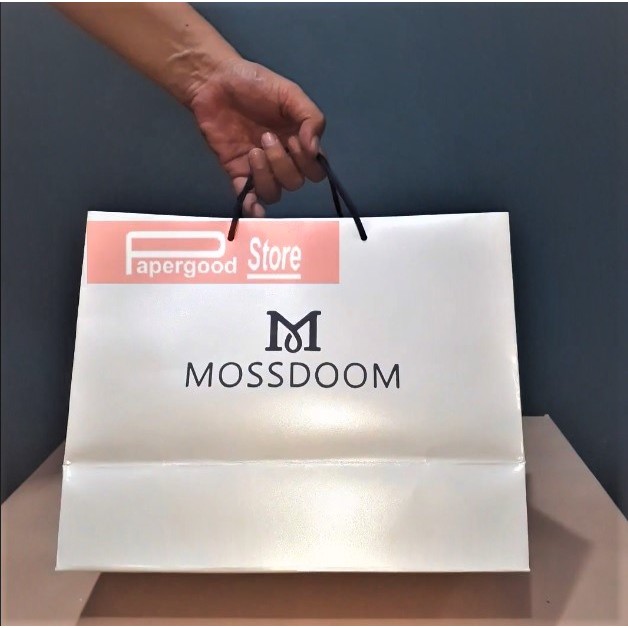 

Paper bag Mossdoom premium landscape 2 sisi