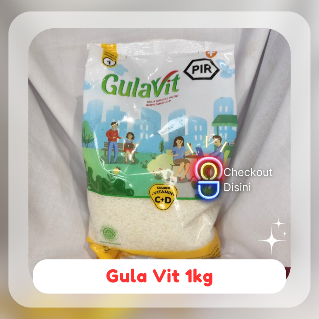 

[Checkout Disini] Gula Vit 1kg | Gula Pasir | Gula Murah