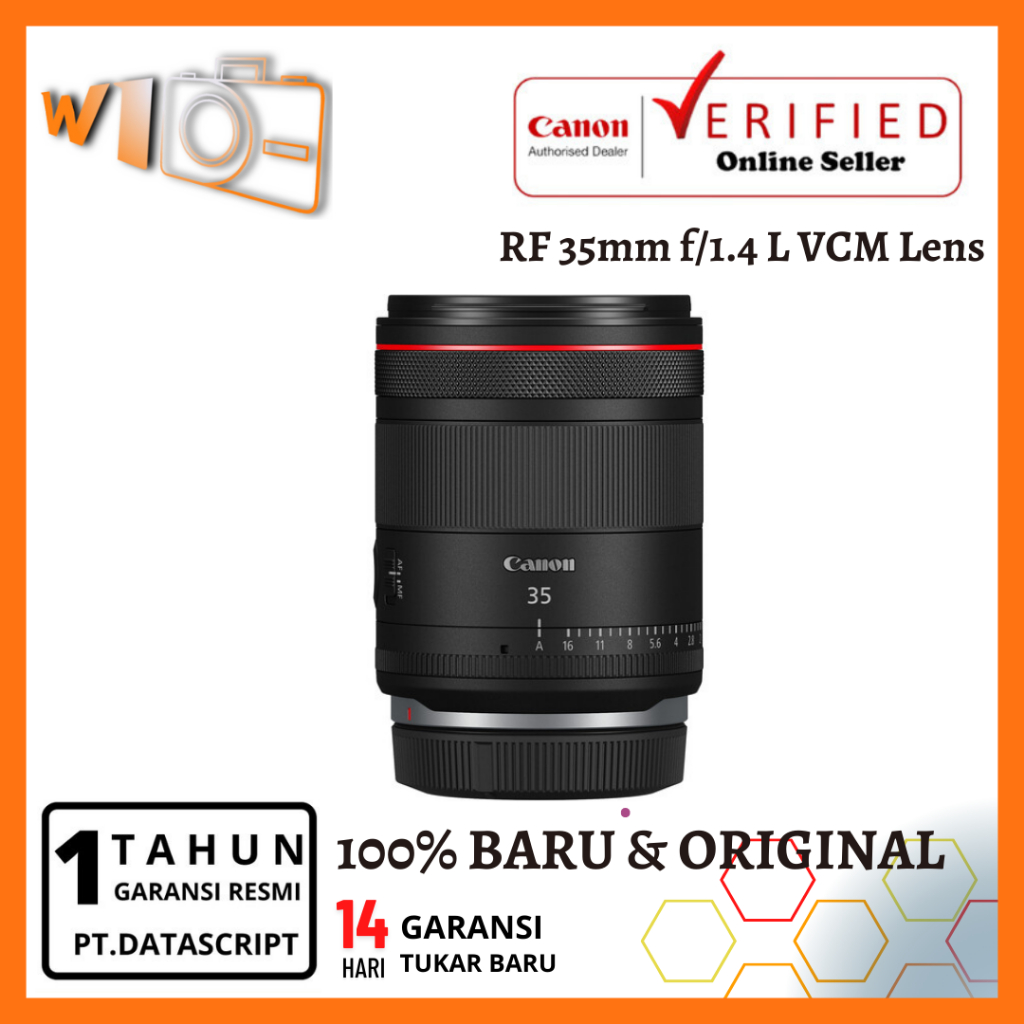 Canon RF 35mm f1.4 L VCM Lens (Canon RF)
