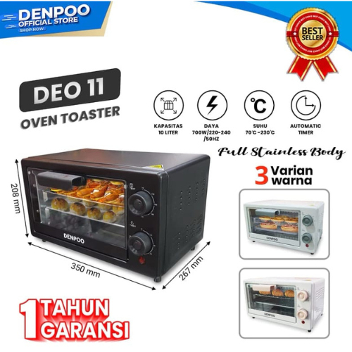 Denpoo Oven Toaster DEO 11 ( 10 Liter )