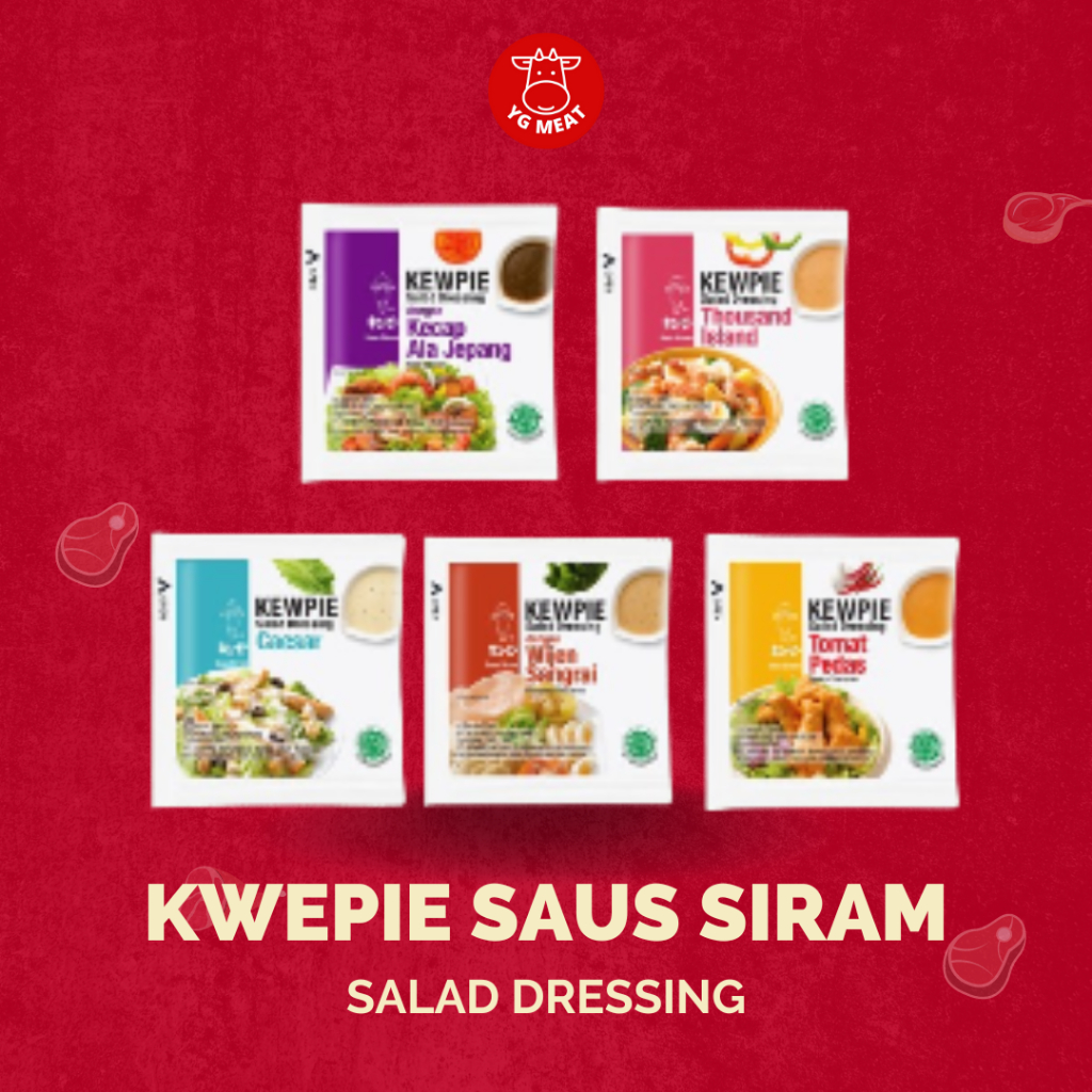 

Kewpie Salad Dressing | Saus Siram Salad Sachet 25ml