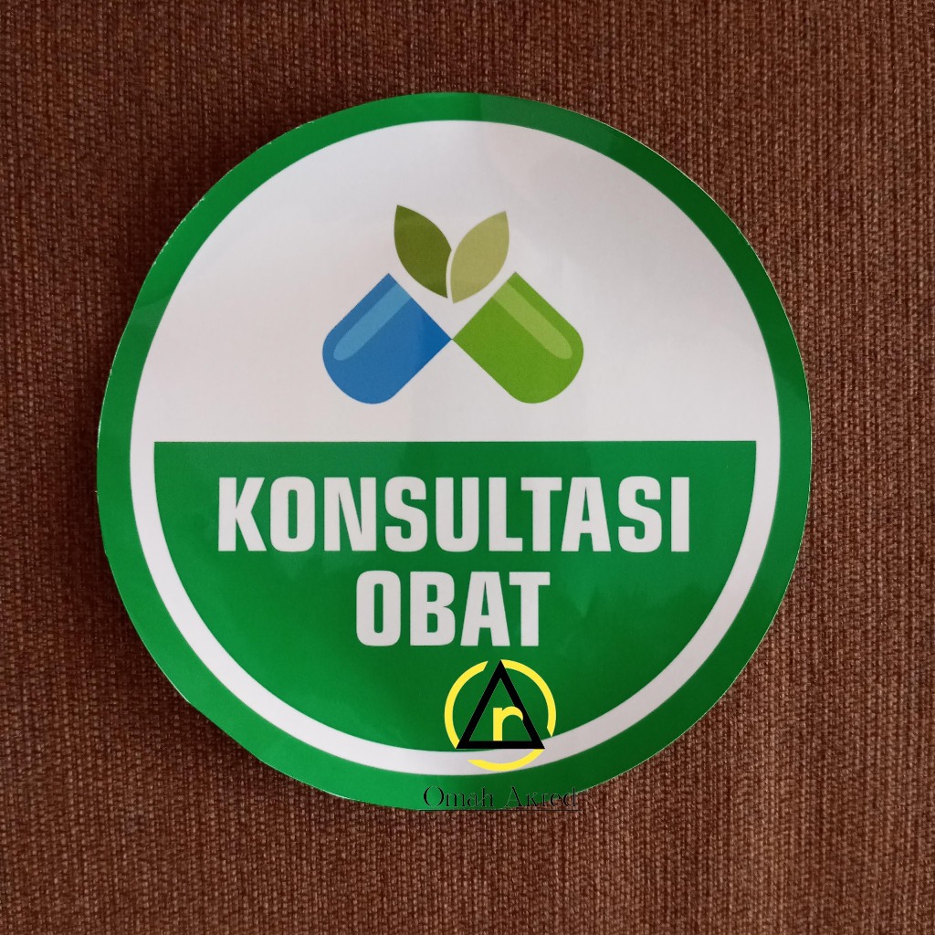 

Stiker Konsultasi Obat - Farmasi - Apotek - Pharmacy