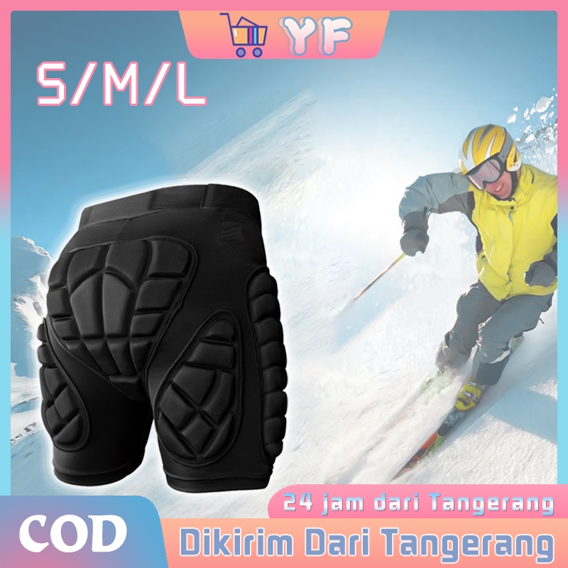 Celana Pelindung Ice Skating Butt Pad Ice Skating Anak Dewasa Multifungsi Ski Lintas Alam Balap