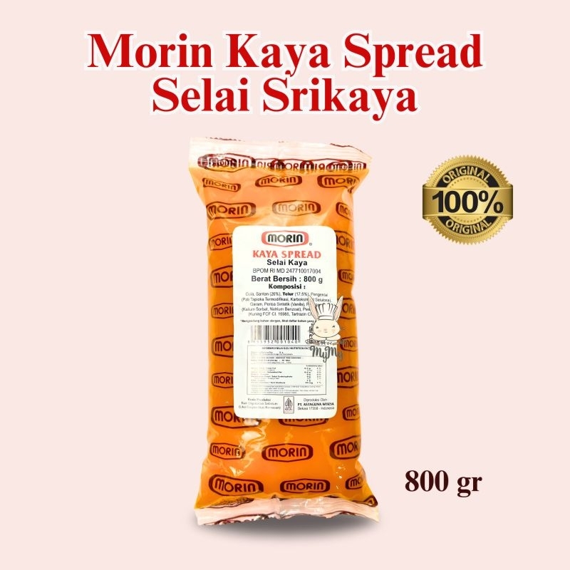 

Selai Srikaya Morin Kaya Paste Spread 800 gr