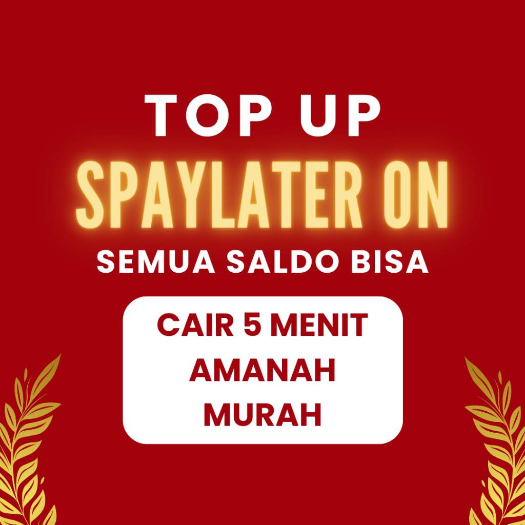 

topup instan cair & spayyleter on