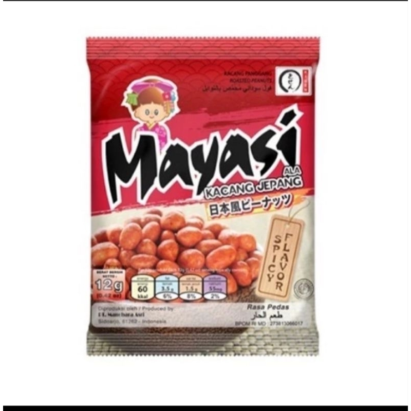 

masayi kacang rasa pedas rentengan