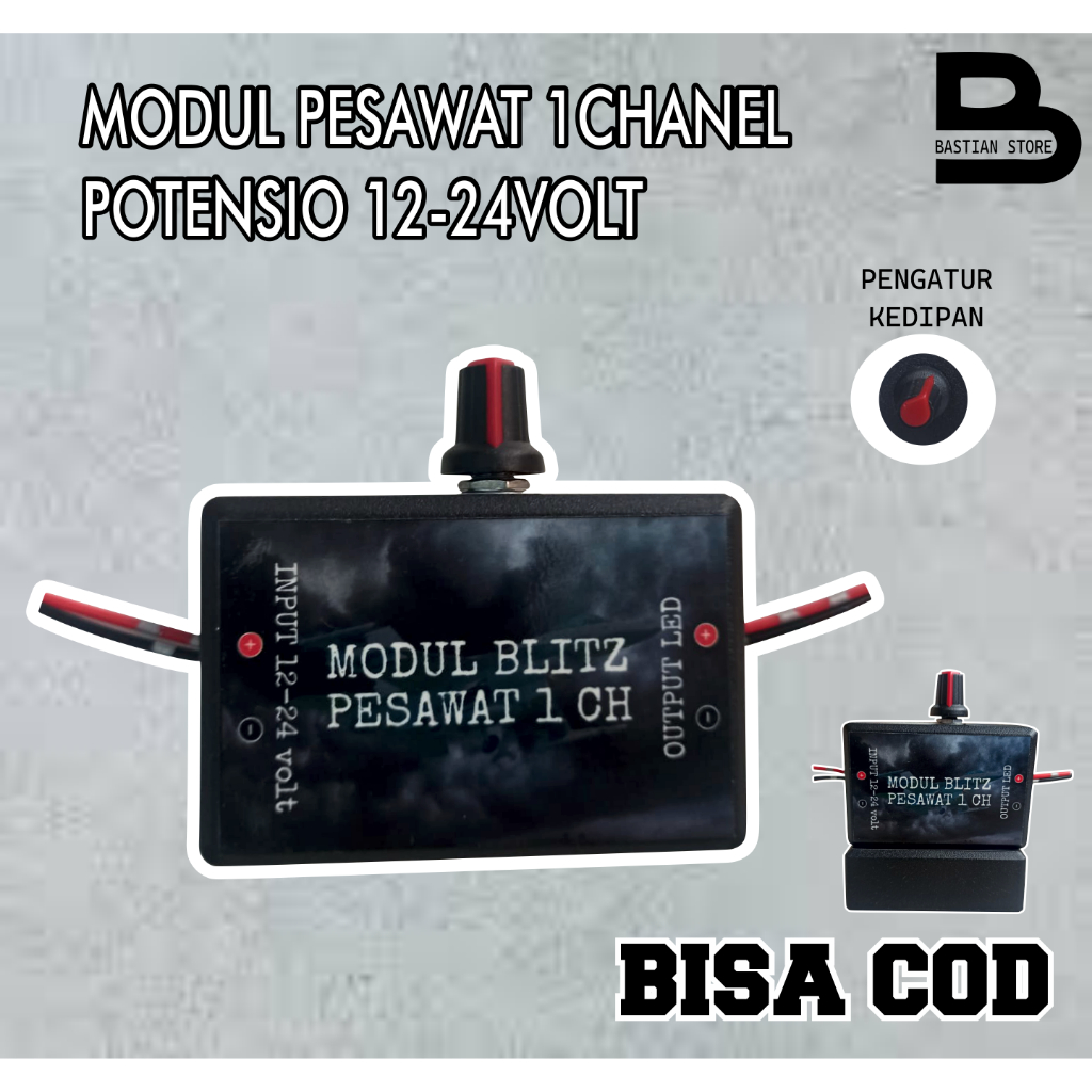 MODUL LED KEDIP 12VOLT , MODUL LED 24 VOLT MODUL LAMPU 1 KALI KEDIP SUDAH PAKE POTENSIO PENGATUR KED