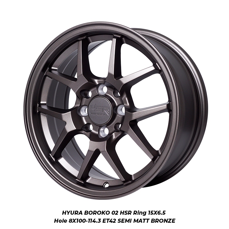 Velg Racing HSR Hyura R15 Avanza Xenia Calya Sigra Vios Agya Brio satya