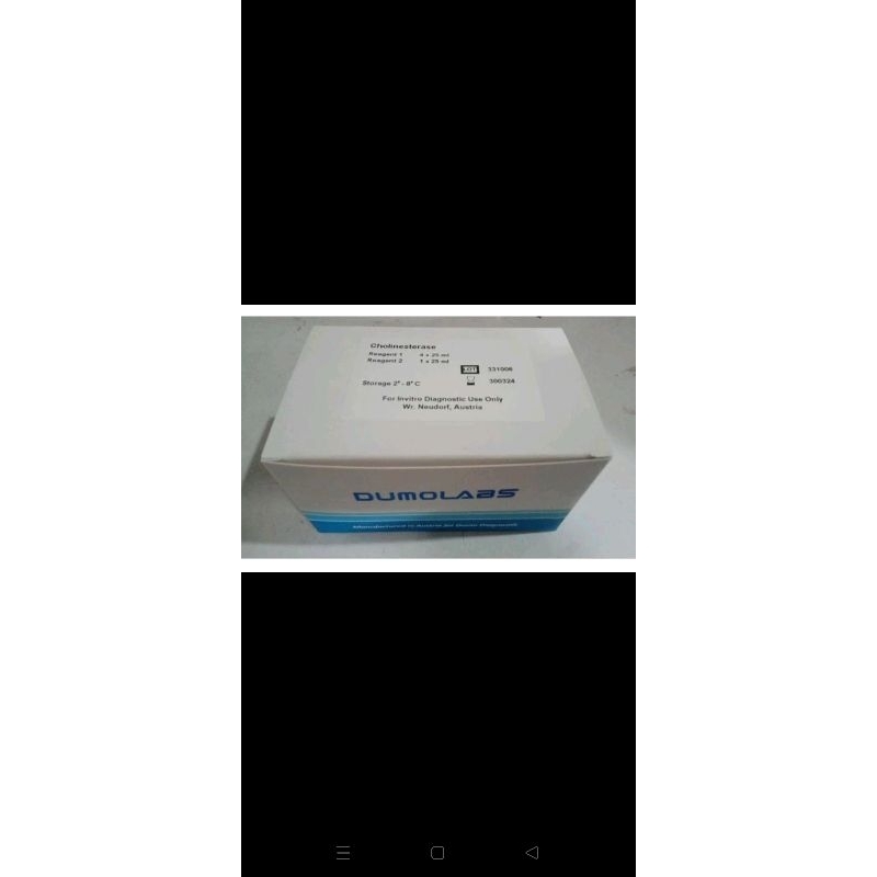 cholinestrase FS 4X25ml Dumolab