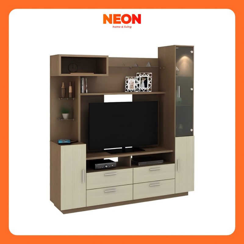 NEON Lemari Partisi Nexa Wu 182 | Lemari TV