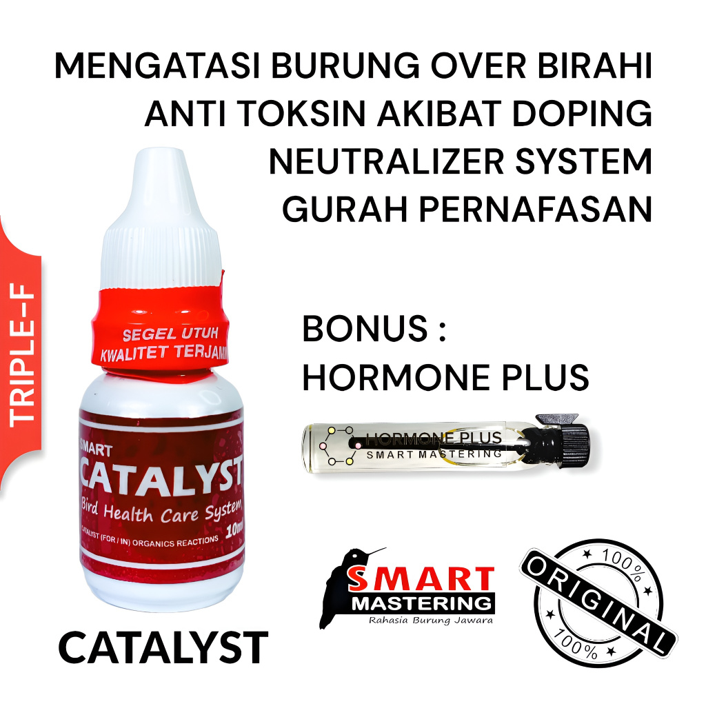 CATALYST Obat Burung Over Birahi, Obat Burung Cabut Bulu, Obat Penurun Birahi Burung