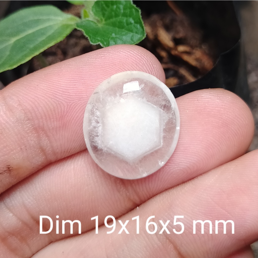 BATU KECUBUNG SEGILIMA PUTIH ANTIK ASLI koleksi lainnya cincin kalimaya Wulung giok opal new akik ba