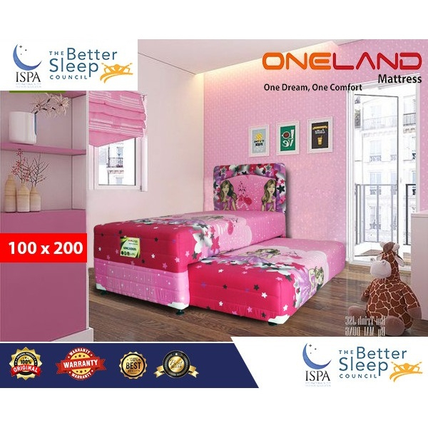 Springbed 2In1 Oneland  Kasur Sorong Anak