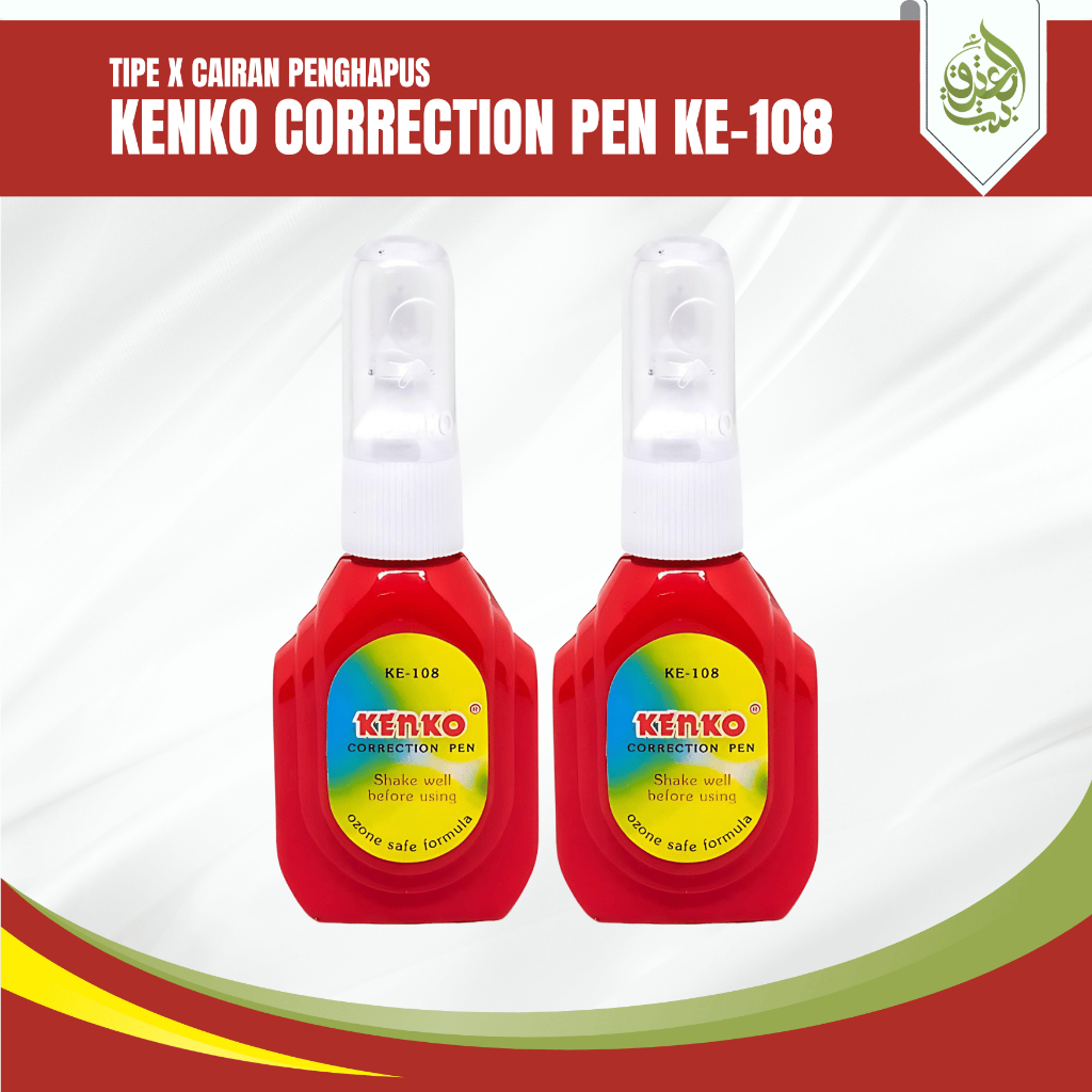 

KENKO Correction Pen KE-108 | Tipe X Penghapus Cair [PCS]