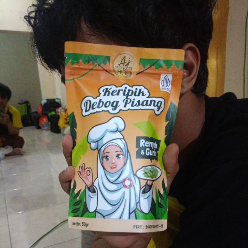 

Keripik Gedebog Pisang Home Made