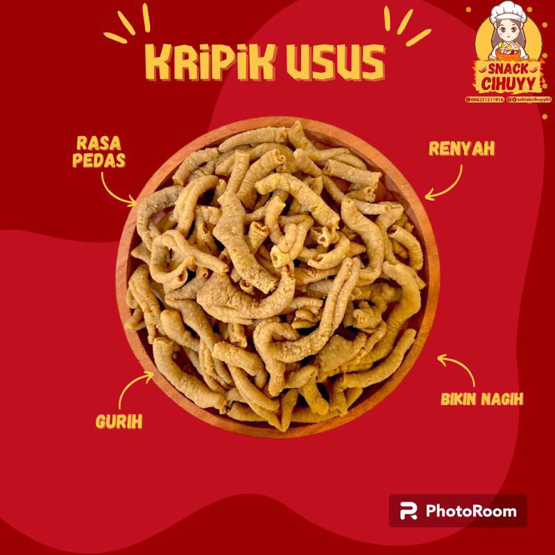 

kripik Usus crispy Original [ Kynasncak.sby ]