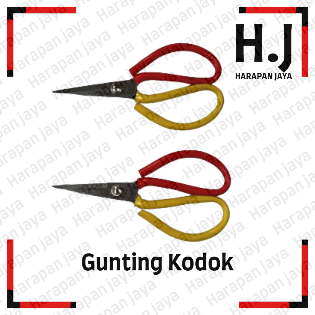 

Gunting Kodok 8" Gunting Kain Serbaguna