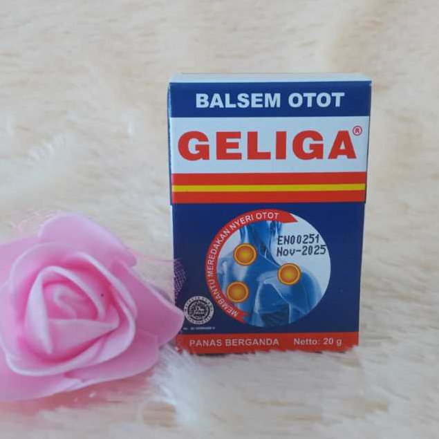 BALSEM OTOT GELIGA 20 GRAM